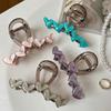Jelly Heart Hair Claw Clips Girls Trendy Acrylic Hairpins Barrettes Washing Face Headdress Accessories