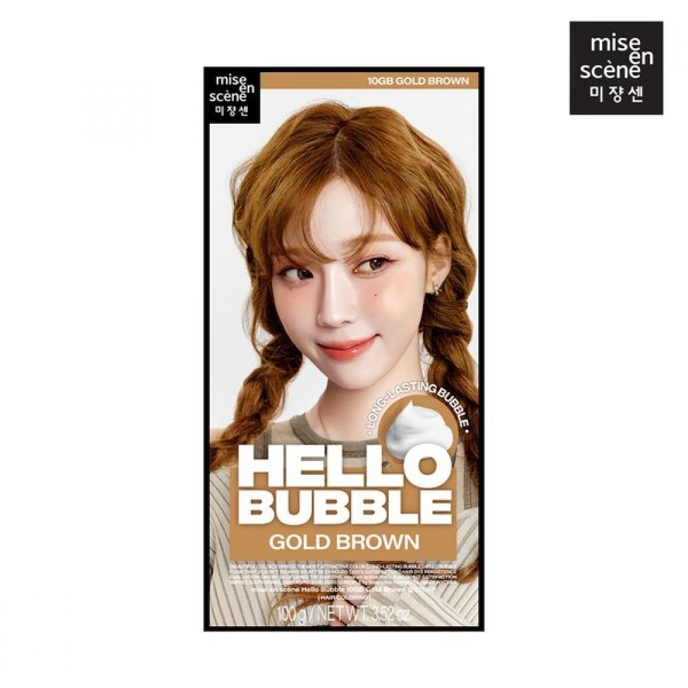 Mise En Sc Ne New Hello Bubble 100g 10gb Gold Brown