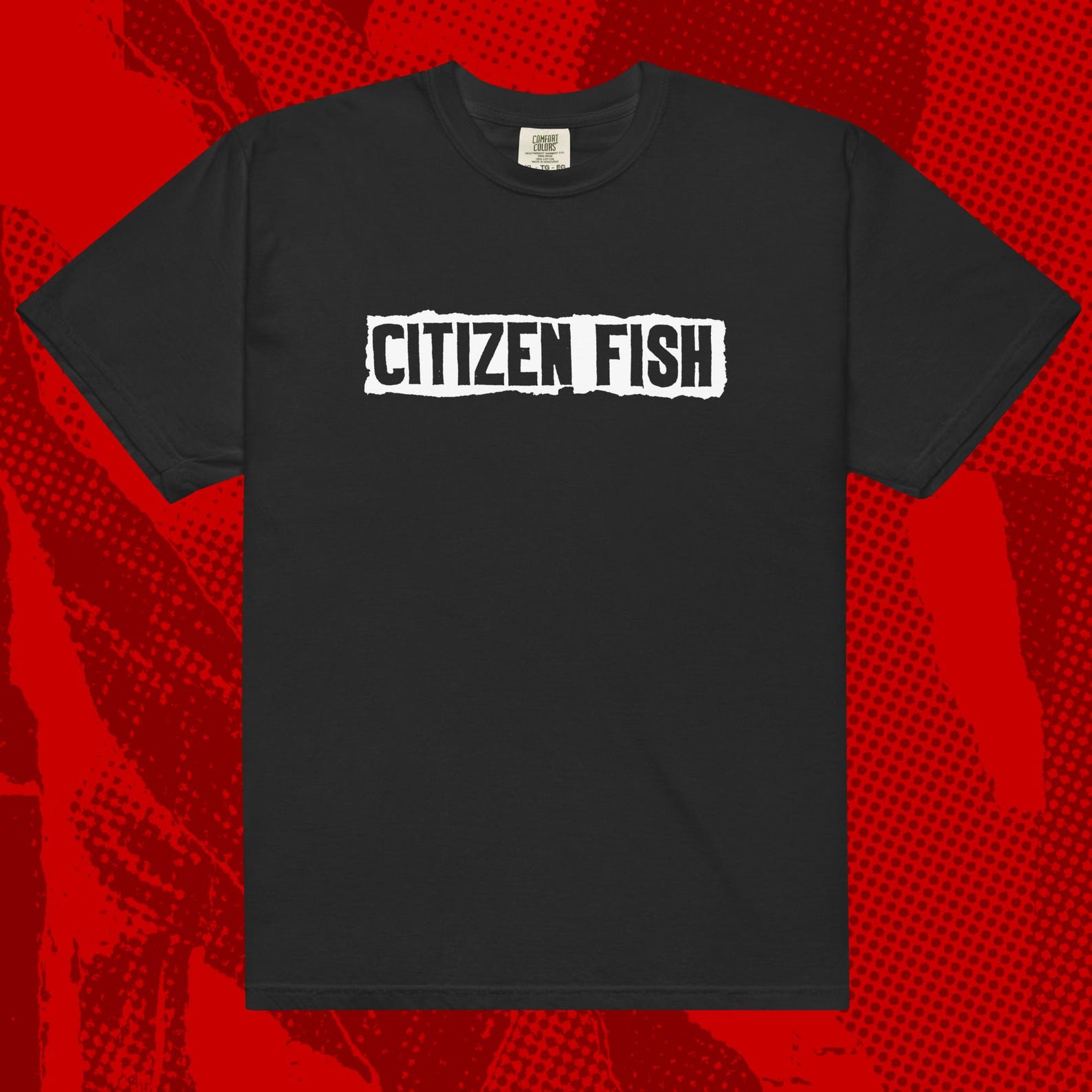 Citizen Fish Logo Shirt | Punk Ska Subhumans Conflict Operation Ivy 3XL