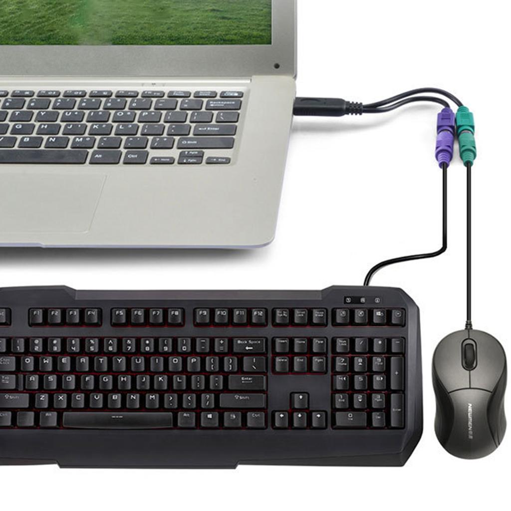 Buy BBy Usb To Ps2 Cable Mouse Keyboard USB To PS2 Adapter Cable Built ...