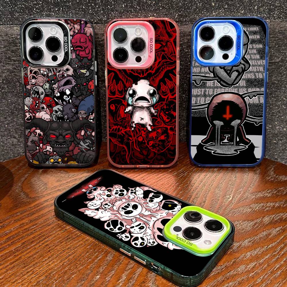 Game The B-Binding Of I-Isaac Phone Case For IPhone 17 Air 16 15 14 13 12 11 Pro Max Color Hard Cover