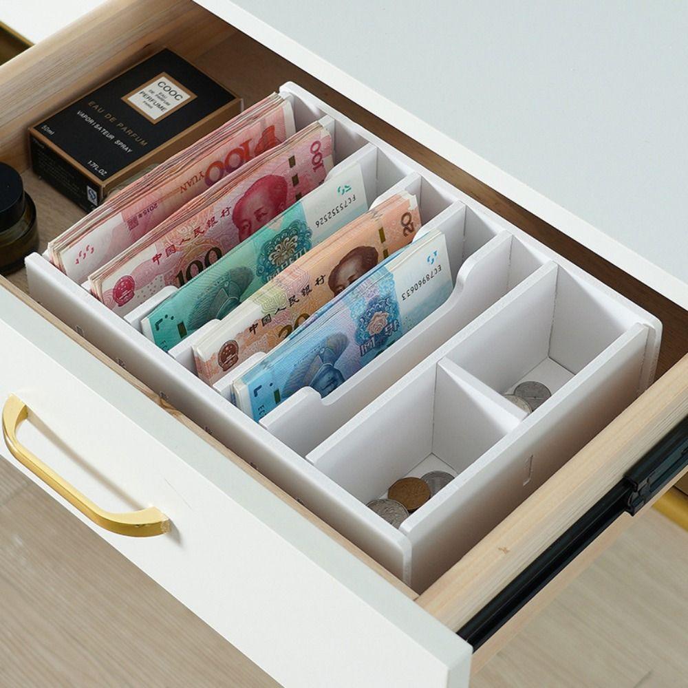 Plastic Organizing shelf drawer Change box Durable Collection box