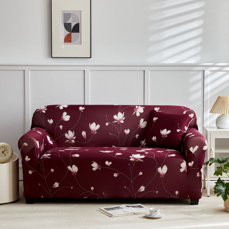 Anti Slip and Dust Proof Fabric Sofa Cover Cloth Ins Wind Elastic Sofa Cover Sofa Towel All Inclusive for All Seasons