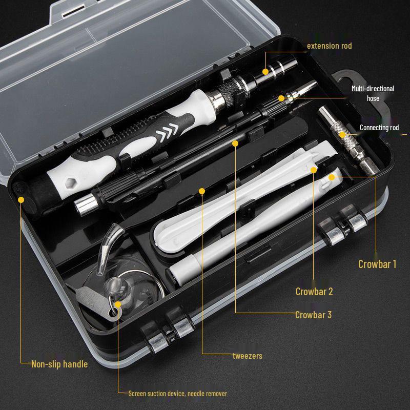 115-in-1 Precision Screwdriver Set - Multifunctional Insulated Tool for Electronics Repair