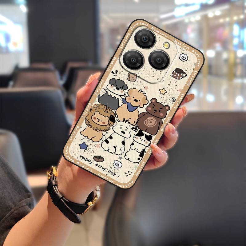 Full Wrap Silicone Phone Case For Blackview Shark9 5G Fashion Design Cartoon Dirt-resistant Anti-dust Durable Soft Case