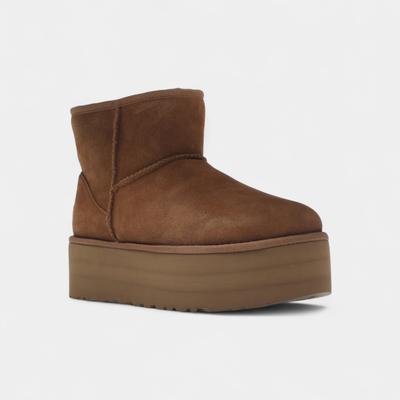 Classic Mini Platform Boot Chestnut (Women's)