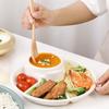 4 Grid Plates For Food Child Kids Dinner Fruit Tray Snack Box Set Dinnerware Dining Compartment Plate Serving Dishes Salad