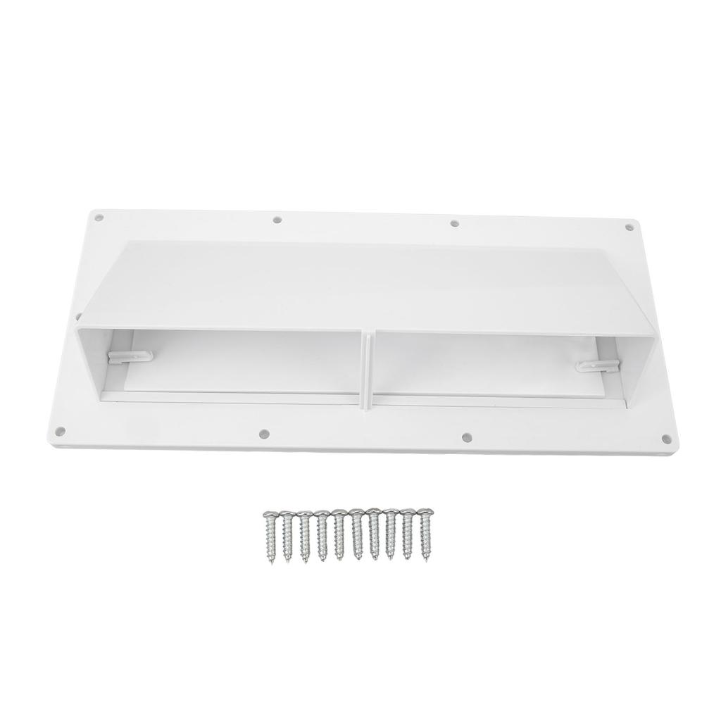 Rv Range Hood Vent White Weather Proof Stove Bathroom Exhaust Vent Cover for Trailer Camper