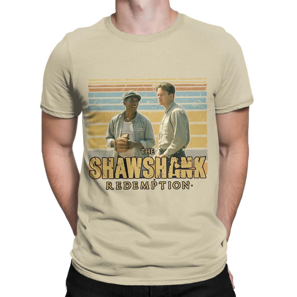 The Shawshank Redemption Vintage Funny 100 Cotton TShirt The Shawshank Redemption Tees Tops For Unisex