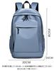 [Maeau] Water-Repellent Women's Waterproof Backpack for Travel, Business, Large Capacity, Lightweight, Unisex, Large Storage, Men's, School, Blue