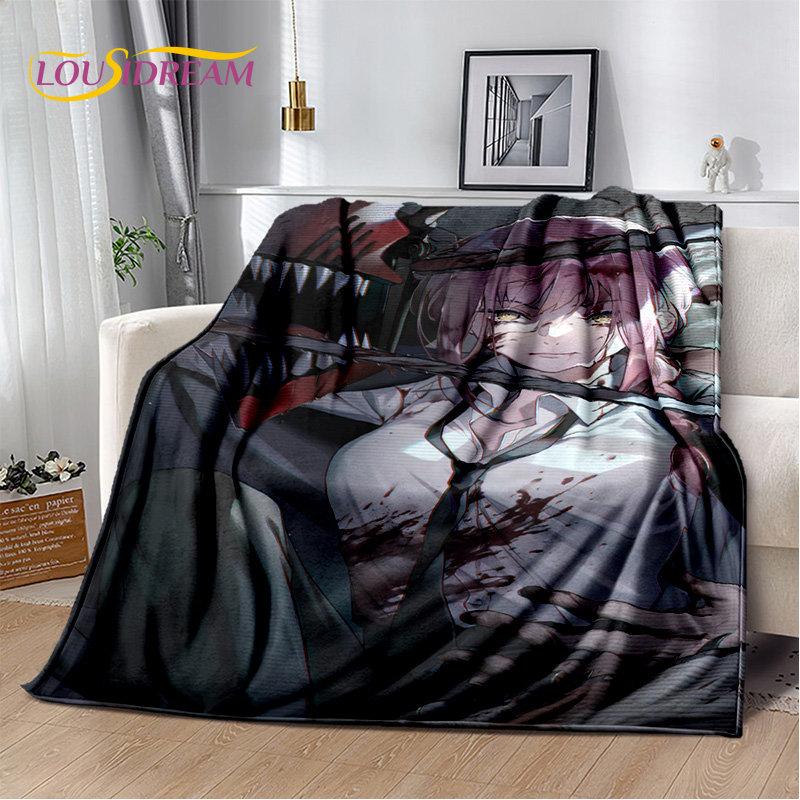 

Аніме Chainsaw Man Denji Cartoon М яка плюшева ковдра, фланелева ковдра Плед для вітальні, спальні, дивана, чохла для пікніка 75x90cm