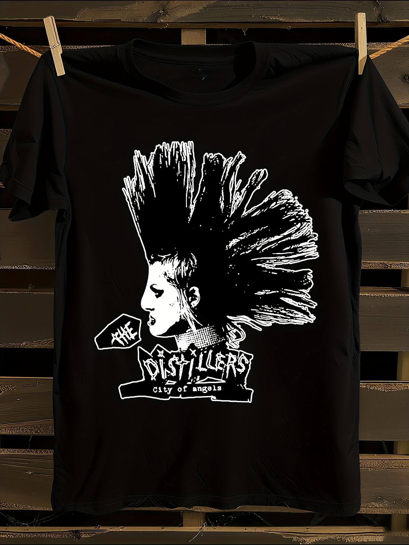 Mohawk The Divertlers City of Angels Graphic T-shirt L