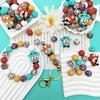 53PCS Western Cowboy Dwarf Silicone Bead Set, Perfect for DIY Handmade Crafts Such As Keychains, Necklaces, Bracelets, Etc