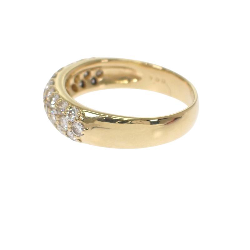 no brand  #14(JP Size) ring K18 yellow gold Women