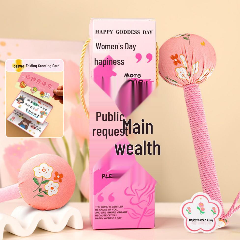 Women's Day Gift: Mugwort Massage Hammer for Girlfriend or Wife - Health & Back Massage Tool