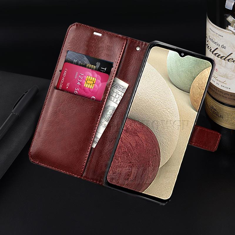 Luxusní kožená peněženka Měkký kryt Pro Samsung Galaxy S20 FE S21 S30 Plus Note 20 Ultra A12 A32 A42 A52 A72 A21S A51 A71 A01 A11 A31 A41 M31S Flip kryt