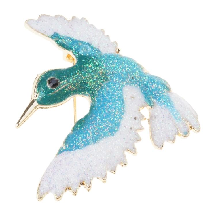 Playful Bird Brooch Lapel Pin Charming Bird Brooch Pin for Backpacks and Apparel Unique Gift for Friend and Family