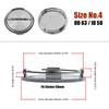Emblem VOSSEN Mittelkappe 58mm 60mm Radkappe Nabenkappe 62mm 63mm Radkappe 65mm JDM Styling Sportfelge Reifen Autozubehör