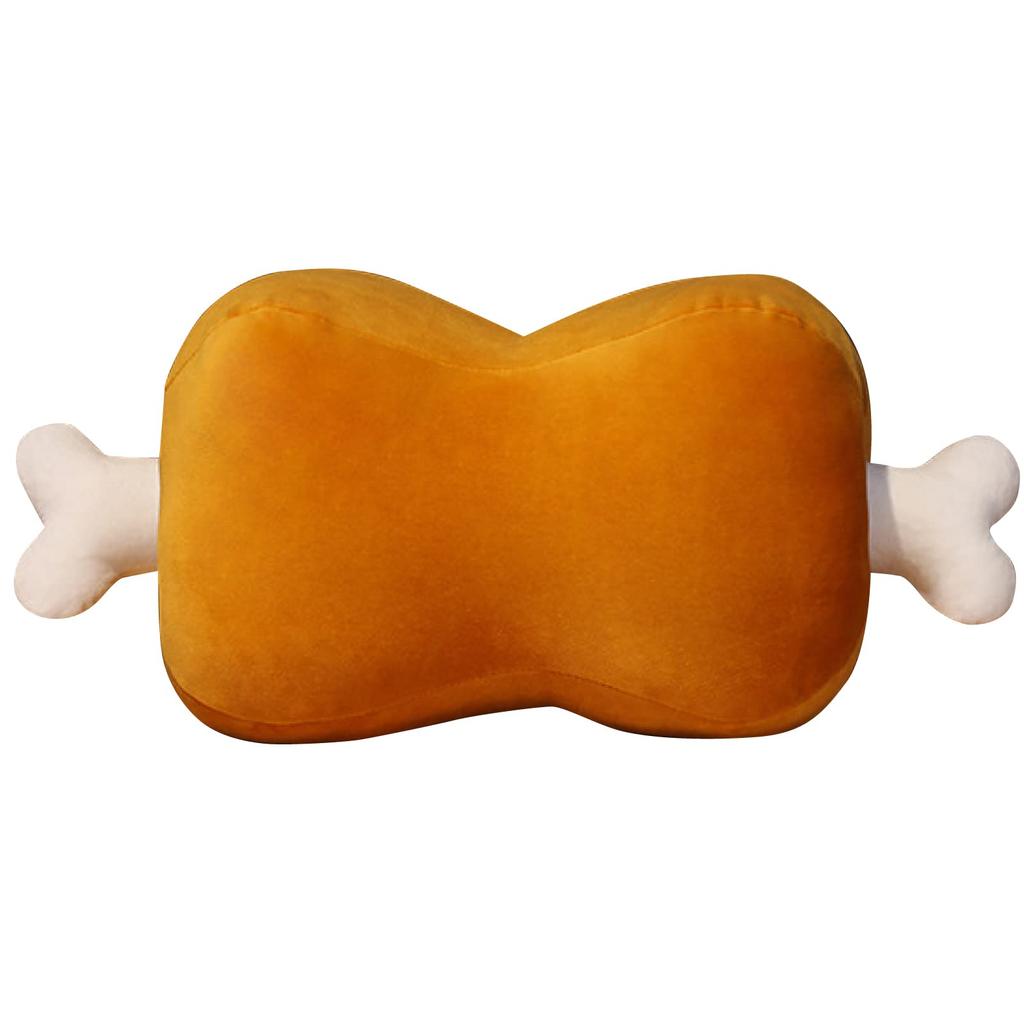 (RONGUI) Fleisch mit Knochen Stofftier Fleischkissen 42cm Manga Fleisch Knochen Lustige Artikel Kinderartikel Kaubar (Fleisch mit Knochen)