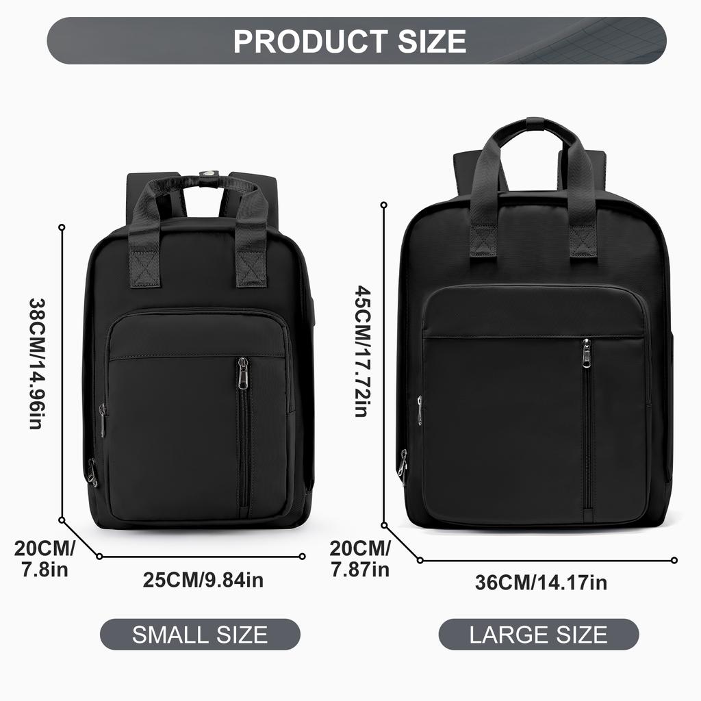 Reiserucksack für Flugzeuge, 40 x 20 x 25, Ryanair Airlines, Tasche für persönliche Gegenstände, 45 x 36 x 20, EasyJet Wizzair, Kofferrucksack, Damen und Herren