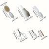 Baby care set six-piece set Baby nasal inhaler, nail clippers, brush, file, comb, set of daily cleaning and care accessories fo