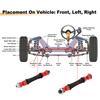 UXCELL K700538/K200222 Front Sway Bar Links Bushing for Chevy Silverado for GMC Sierra