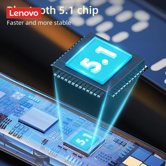 Lenovo 2Pcs QT81 Беспроводные наушники 