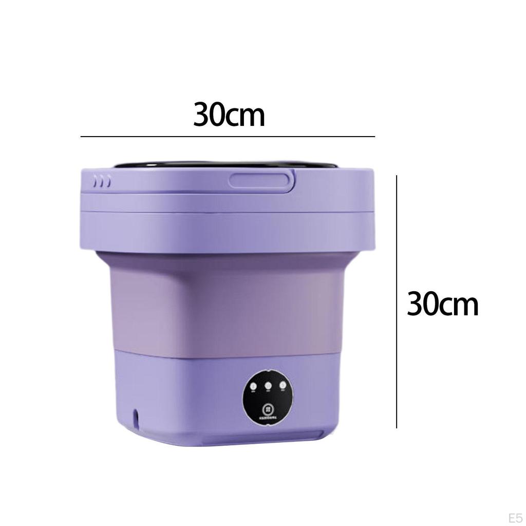 Travel Washing Machine 6.5L Portable for Rvs Home Apartments Green