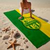 Fc Nantes Wappen Design Mikrofaser Strandtuch, Leicht und Schnelltrocknend, für Sommerreisen, Strand-Essential, Schwimmbad