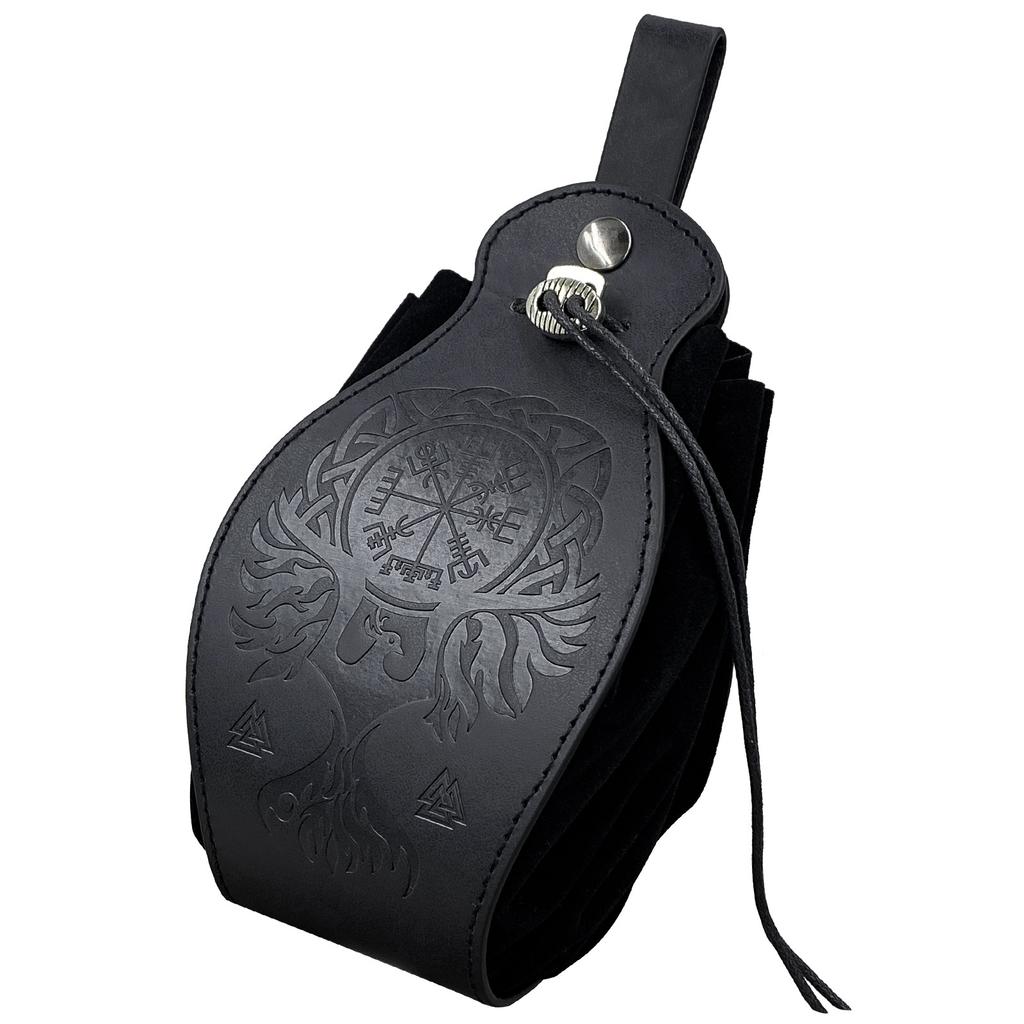 PU Leather Bag for DND Dice Game Tray 5 Celtic Designs Cute Drawstring Pouch  Role Playing RPG Gift Coin Purse