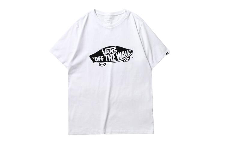 Vans Set-in Sleeve T-Shirt Unisex White VN0A4MM7WHT M