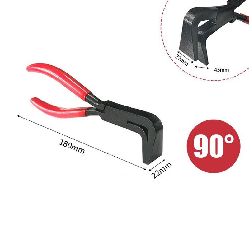 Metal Bending Pliers, Hand Seamers with Straight Jaw 45°& 90°& 180°, Sheet Metal Tools for Bending Flattening,
