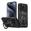 Magsafe Magnetic 360 ° Rotating Metal Car Bracket Ring Armor Phone Case For iPhone 16 Pro Max 14 11 12 13 15 Pro Max Back Cover