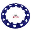 8-10 Inch Off-Road ATV/Beach Buggy Wheel Trim Cover - Colorful Decorative Tire Cap