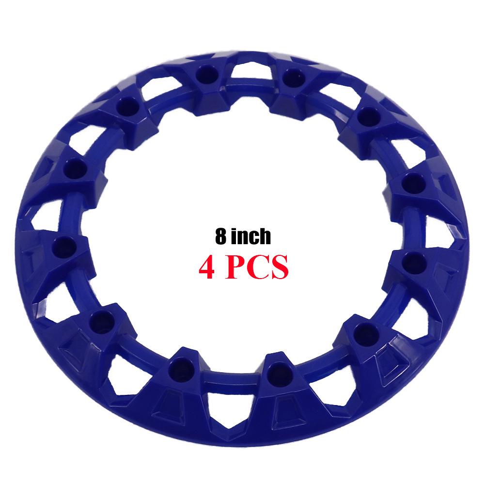 8-10 Inch Off-Road ATV/Beach Buggy Wheel Trim Cover - Colorful Decorative Tire Cap
