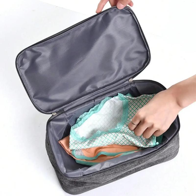 New Travel Underwear Storage Bag, Multi Layer Divided Bra Bag, Travel Storage, Bedroom Storage, Multiple Colors To Choose From