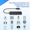 SYONG USB 3.0 and Usb 2.0,Plug and Play USB Splitter for Laptop, PC, MacBook, Mac Pro, Mac Mini, IMac, Black Plastic USB HUB