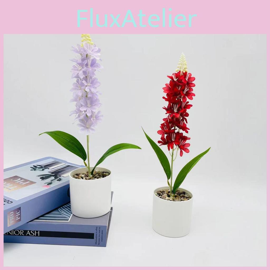 Hyacinth Plant Simulation Pot With Plastic And Silk Material For Home Wedding And Photography Uses