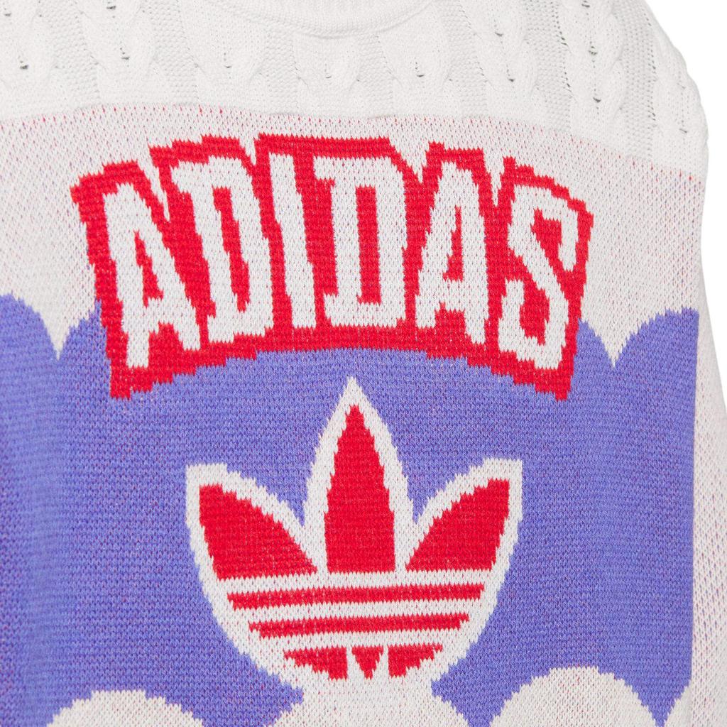 Adidas Originals FW24 Rok Hada Limitovaná Edice LNY Pletený Pulovr Série Kulatý Výstřih Měkký Pohodlný Svetr Unisex Svetr JL8366