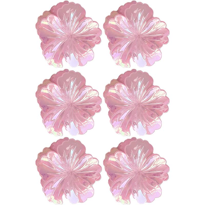 New Colorful Flower Hair Clip Women's European and American Fashion Shark Clip Hair Accessories