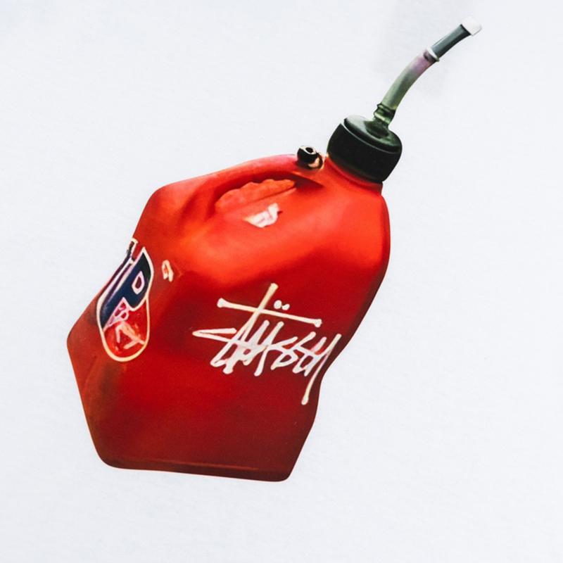 Stussy 2025 Sommer Neues hochwertiges Rundhals-T-Shirt aus Baumwolle für Männer und Frauen mit Öltank-Musterdruck Paar-T-Shirt