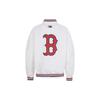 New MLB Baseball Jacket Unisex Ivory White 31JP01011-43I