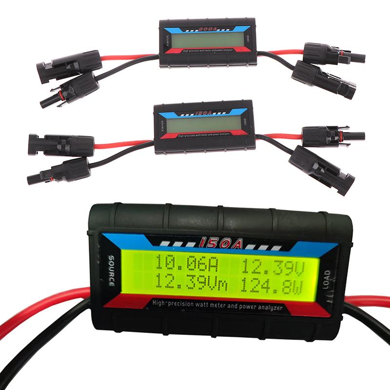 150A/200A Solarenergie-Tester Mit Photovoltaik-Anschluss Leistungsmesser RC-Modellflugzeug Leistungsmesser Analyzer Aktueller Leistungsmesser