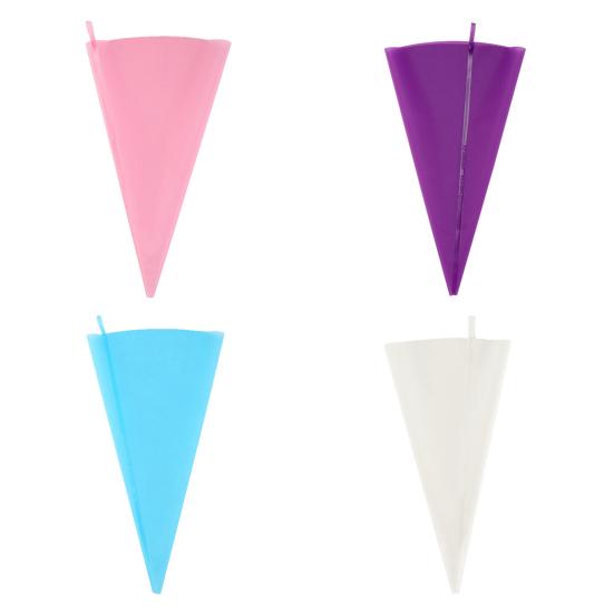 Yousheng Reusable Piping Bag for Cake Decorating Food Grade Disposable Pastry Cream Bag Transparent Baking Supplies