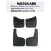 2010 2011 2012 2013 2014 2015FOR Toyota Fortuner AN50 AN60 Mudguard Fender Mud Flaps Guards Splash Mudflaps Car Accessories 4pcs