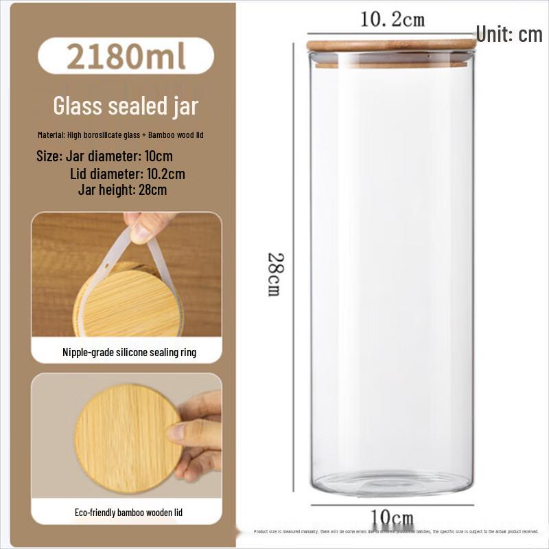 

Anyi Glass Sealed Storage Jar