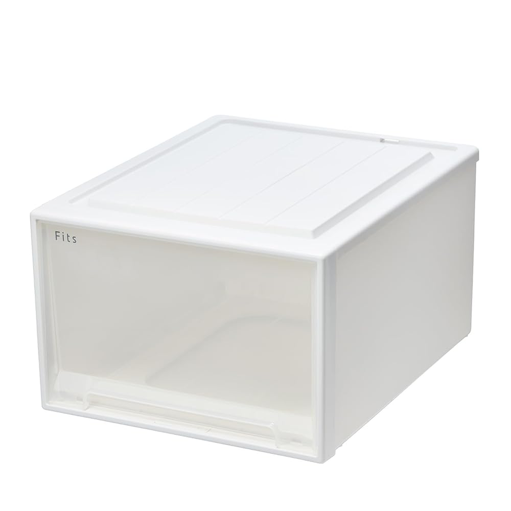 Tenma Fits Case Closet Storage Box, 44cm (W) x 53cm (D) x 30cm (H), Durable, Made in Japan, Made