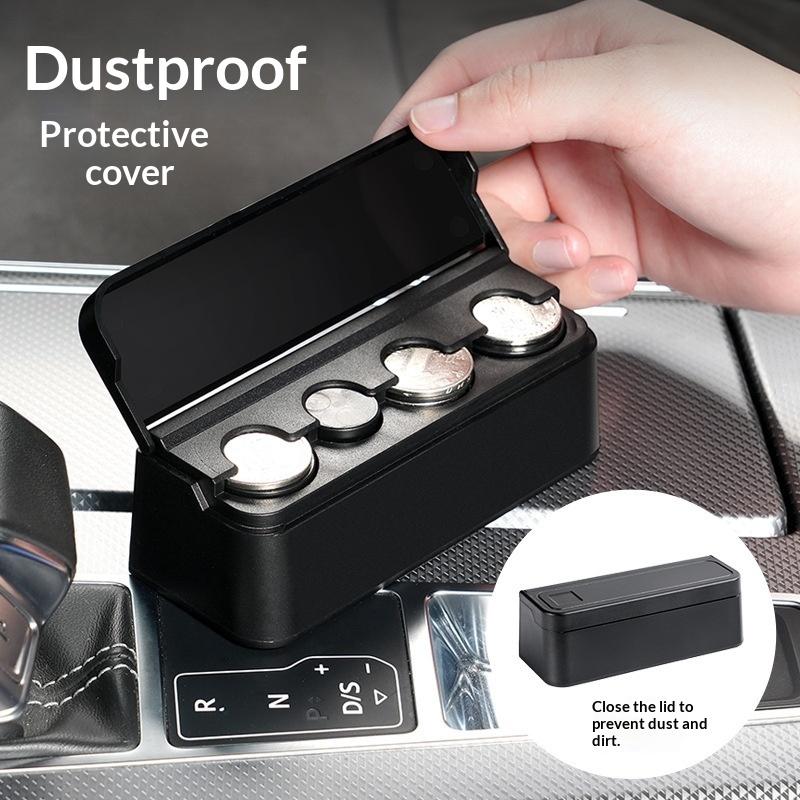 Car Coin Small Storage Home Dual Purpose Change Box Creative Coins Purse Euro Dispenser Holder Case Wallet Holders Money Boxes