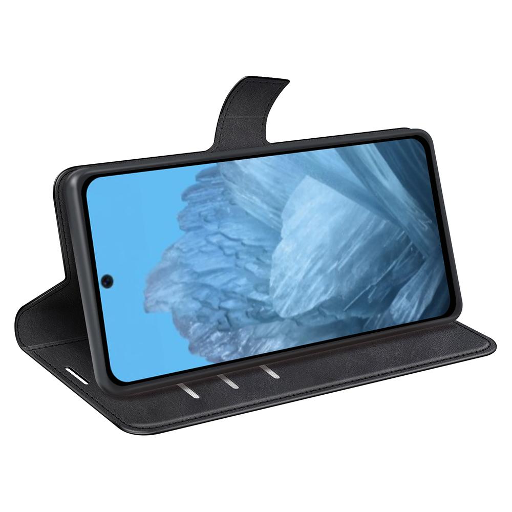 For Google Pixel 9/Pixel 9 Pro PU Leather Case Anti-Scratch Calf Texture Phone Protective Cover