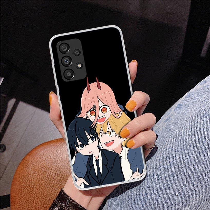 Chainsaw Cartoon Phone Case For Samsung Galaxy A17 A16 A15 A14 A13 A57 A56 A55 A54 A53 A37 A36 A35 A34 A33 A26 A25 A24 A23 Galax